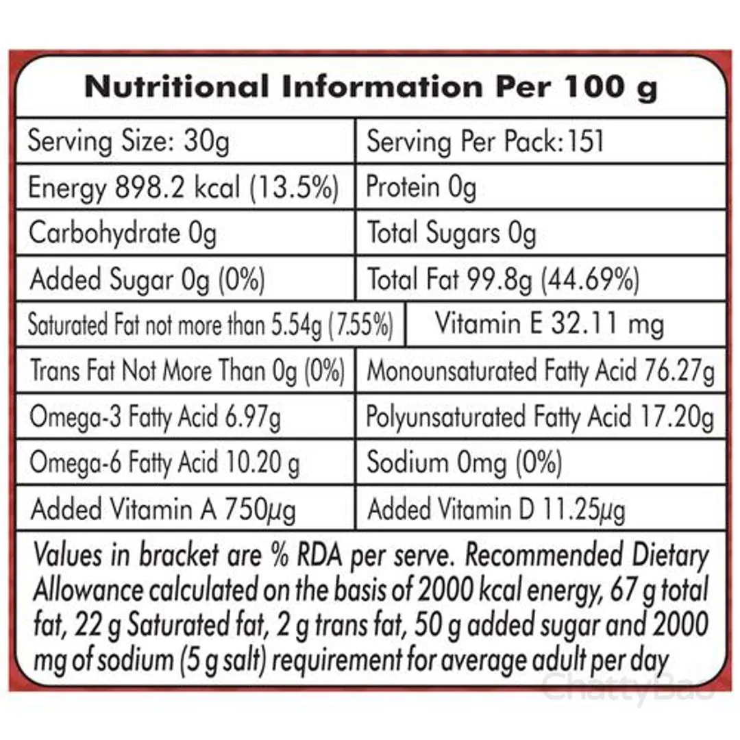 Patanjali Fortified Mustard Oil Jar 5 L view 3