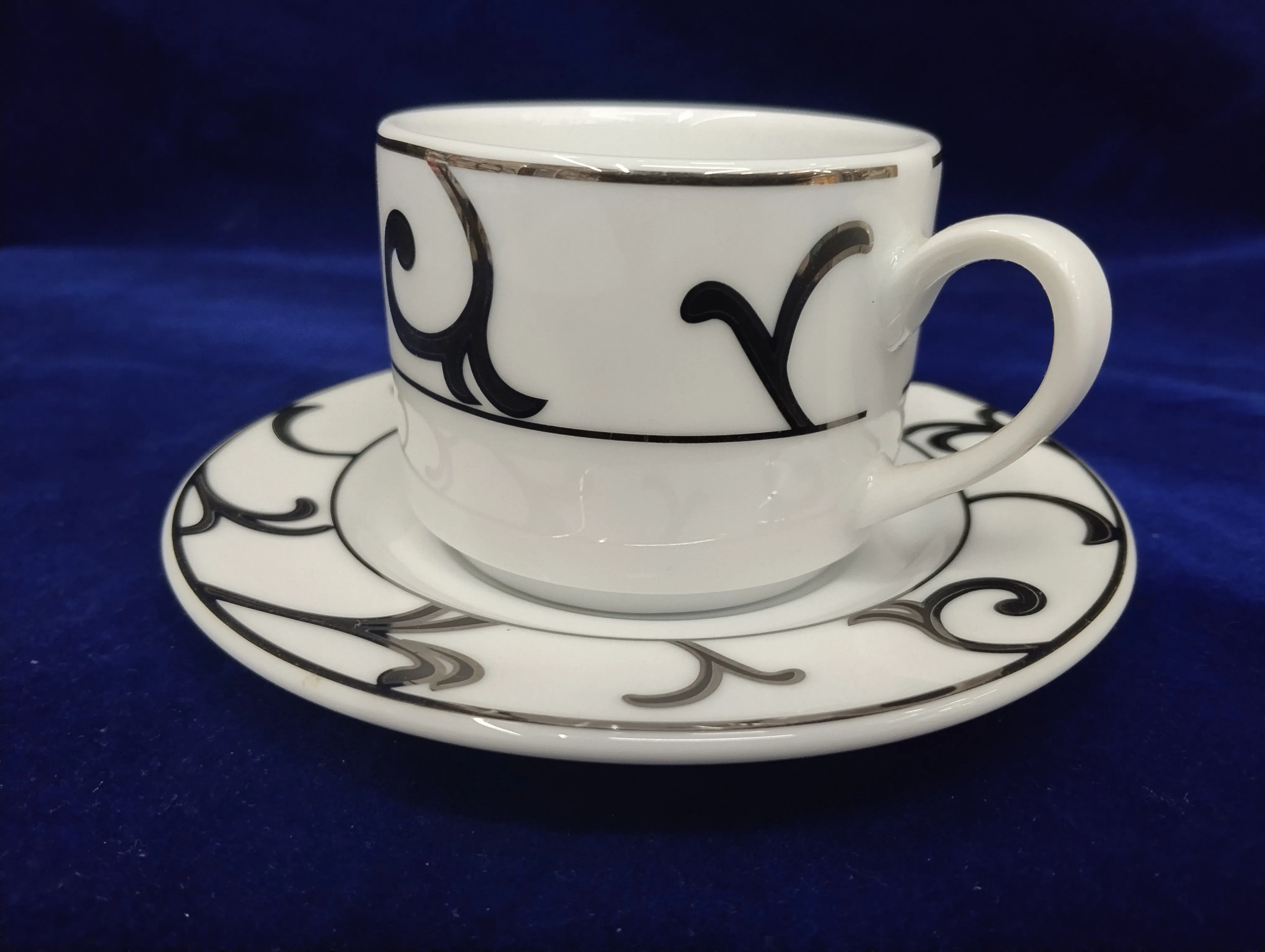 Porcelain Tea Cup and Saucer view 2