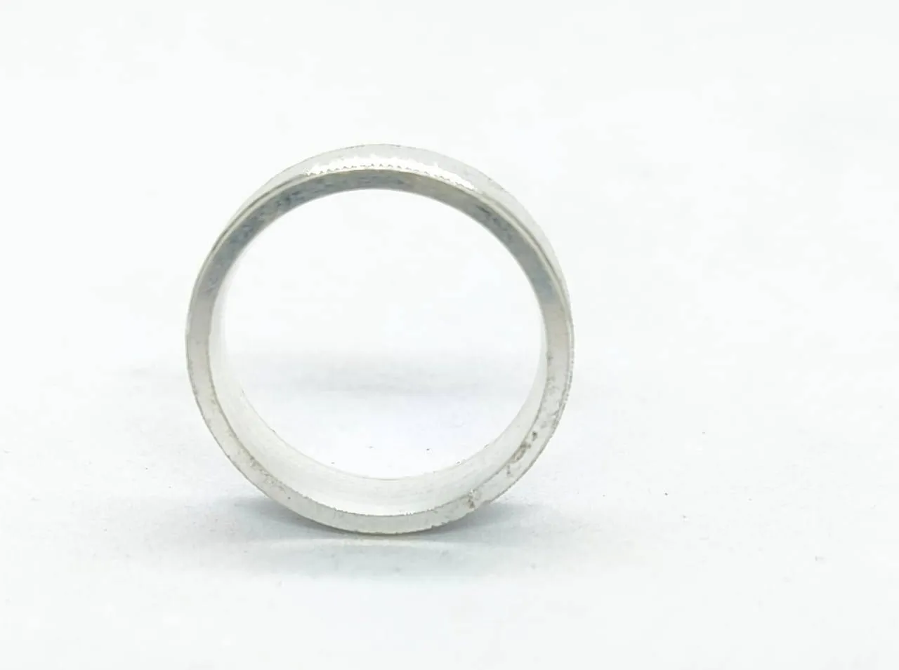 Textured Silver Band (AVSR-89) view 5