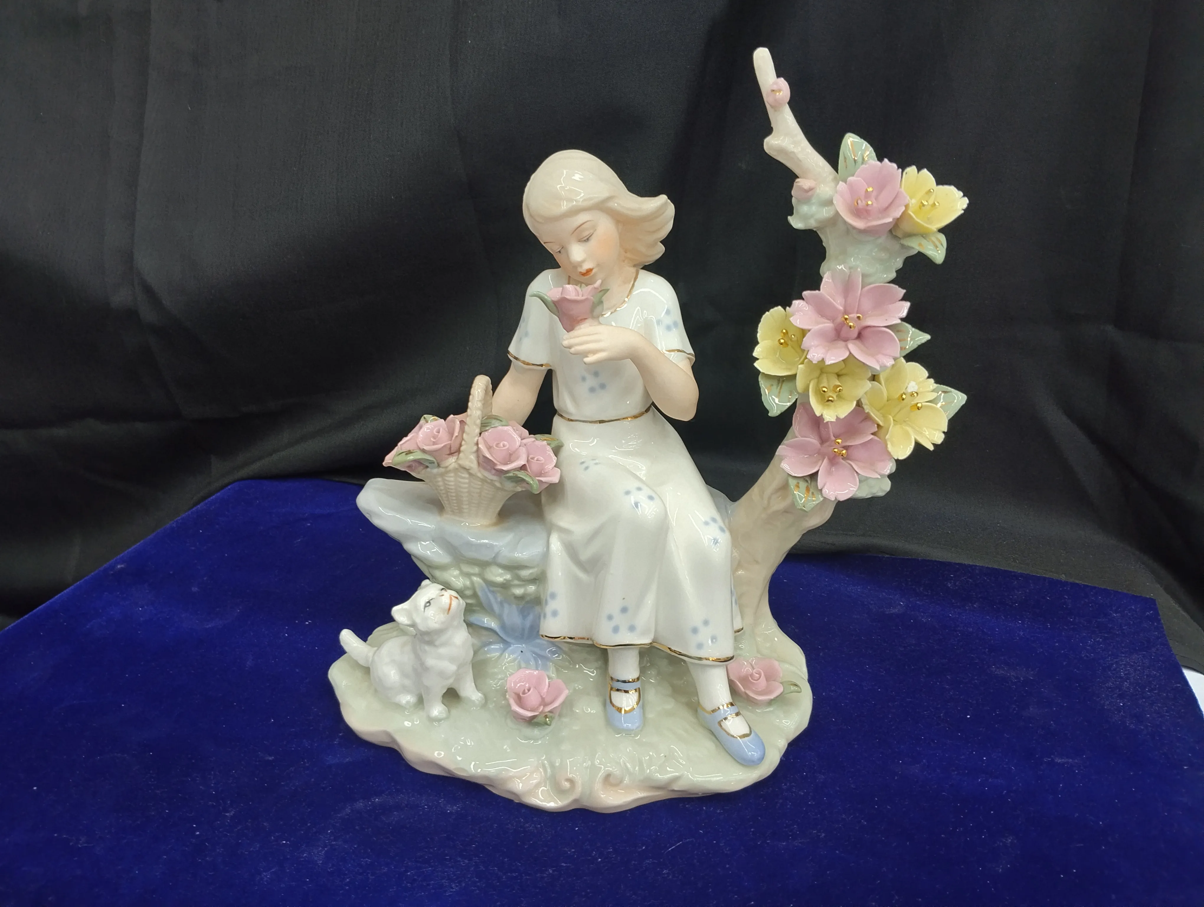 Springtime Figurine view 2