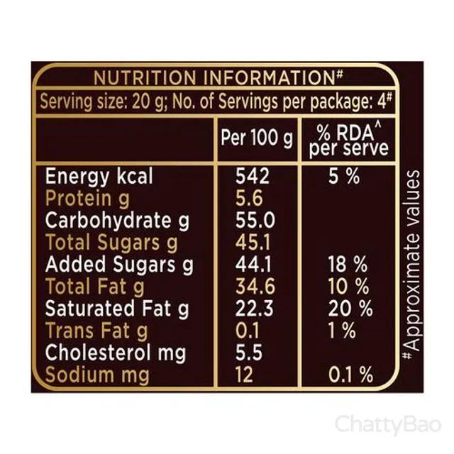 Cadbury Bournville Rich Cocoa 50% Dark Chocolate Bar 80 g view 3