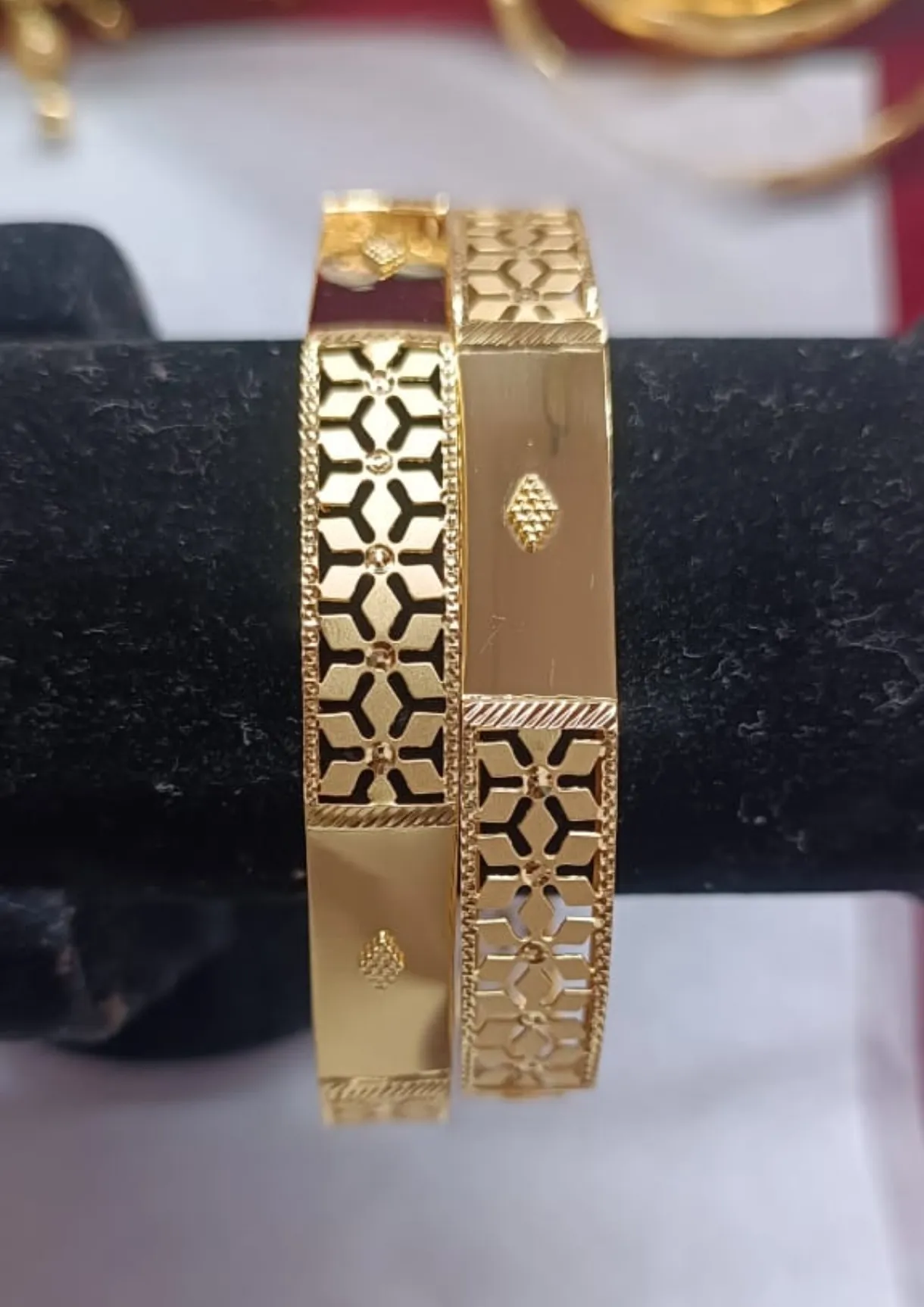 Gold Bangles view 3