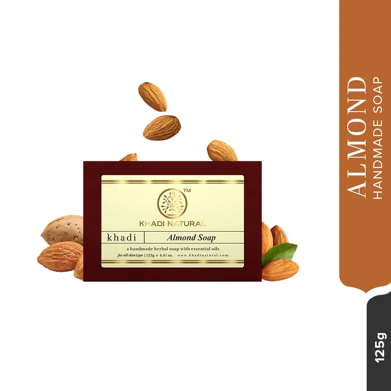Khadi Natural Almond Soap 125 g view 2