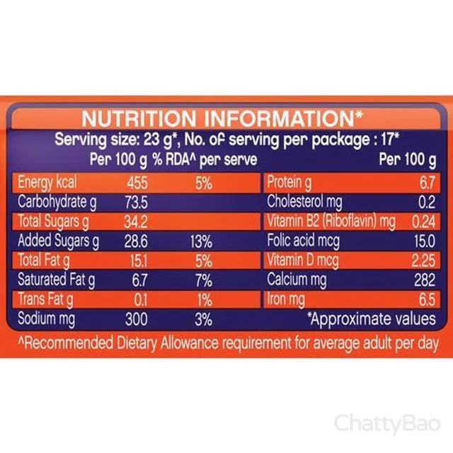 Cadbury Bournvita Biscuits 41.85 g view 3