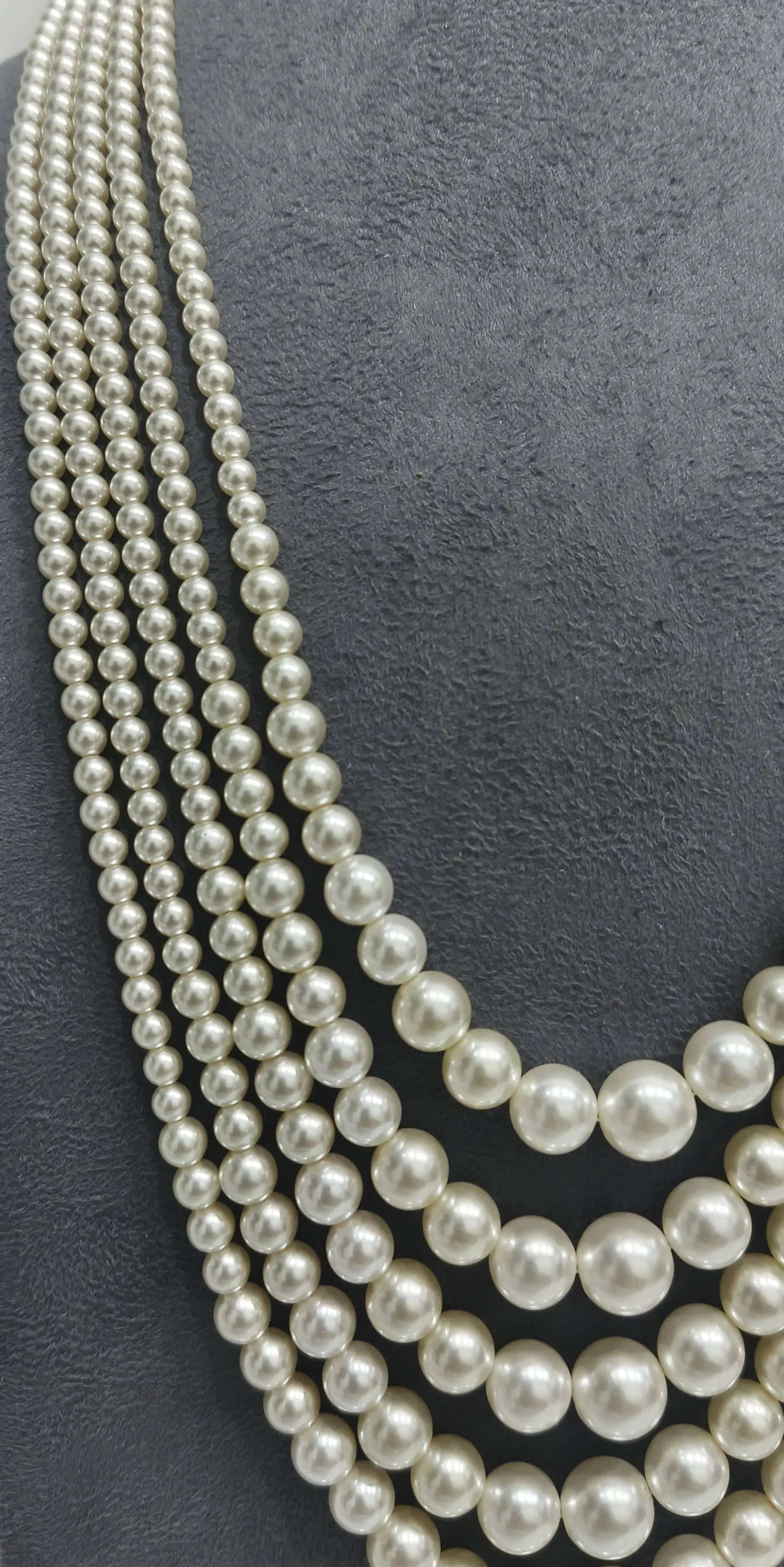 Elegant Pearl Necklace (AVMM-08/11) view 5