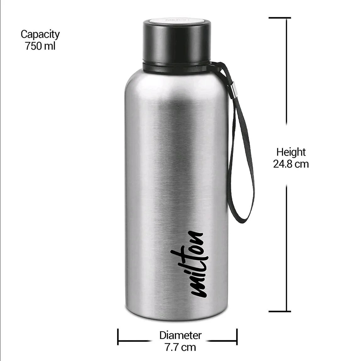 Milton Aura 750, Blue, 750ml, 1 Pcs view 5