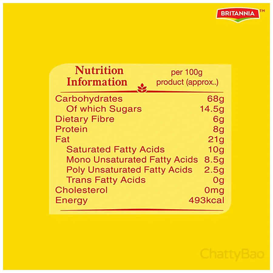 Britannia NutriChoice Digestive High Fibre Biscuits 250 g view 3