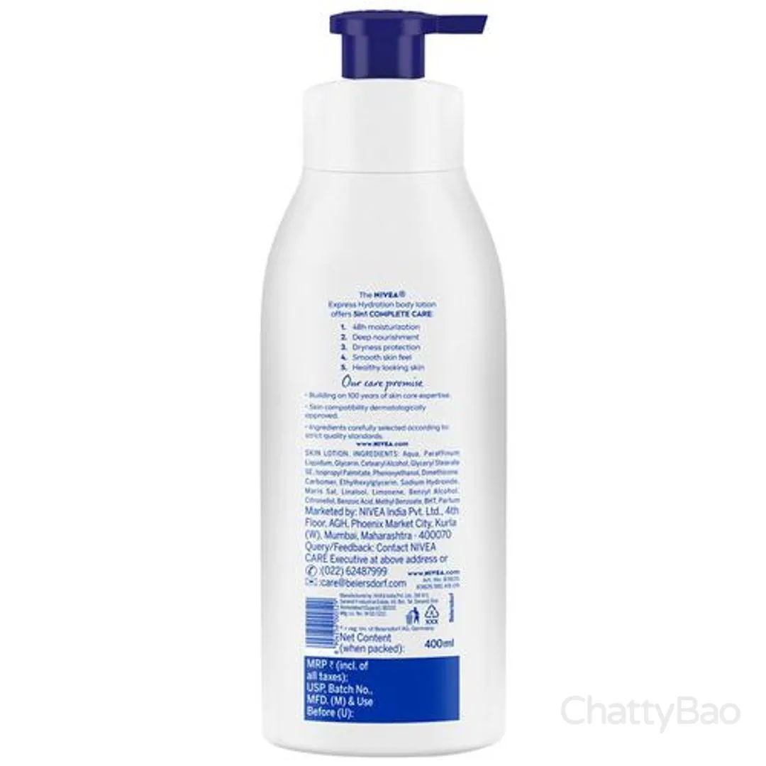 Nivea Body Lotion - Express Hydration 400 ml view 2