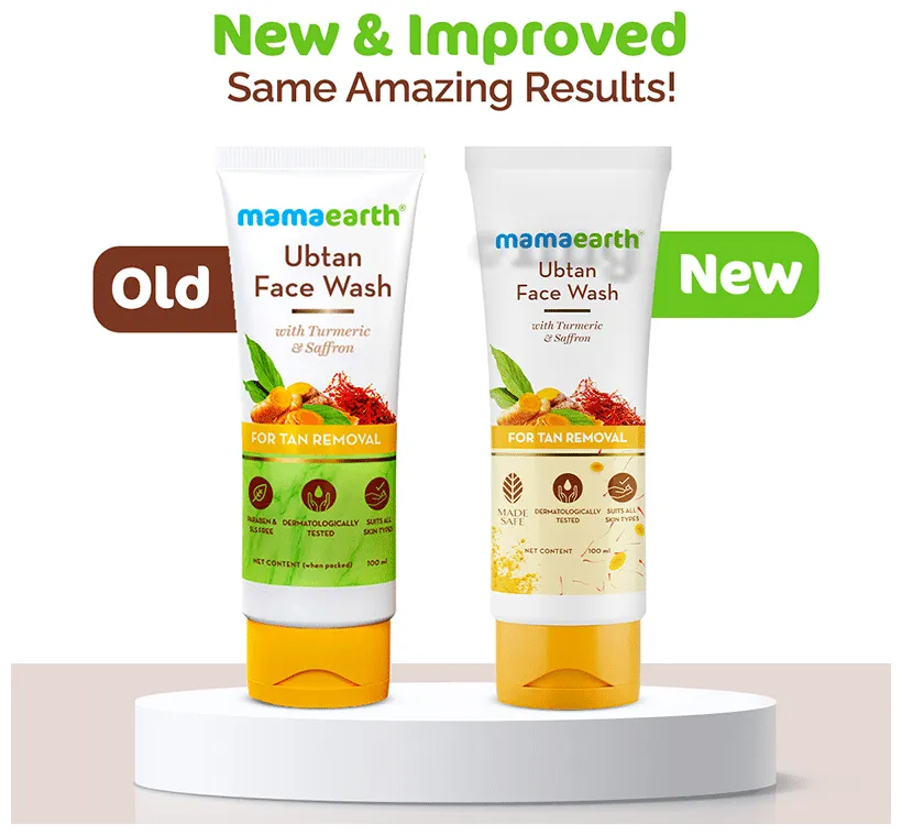 Mamaearth Ubtan Face Wash for Healthy Skin 100 ml view 4