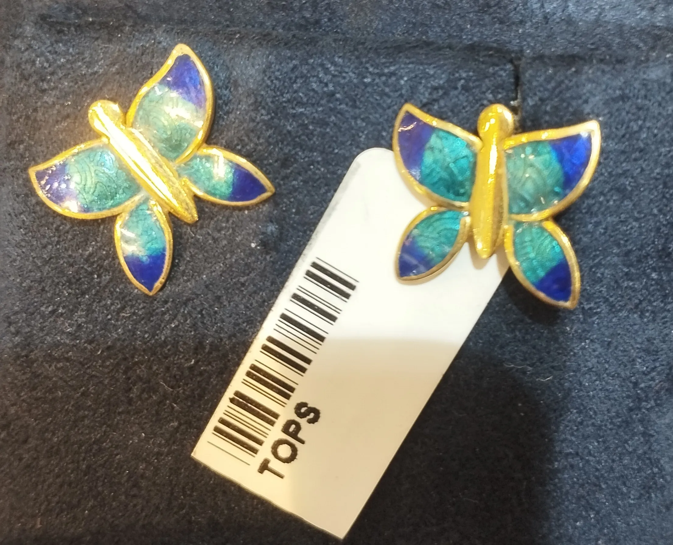 Butterfly Earrings view 2