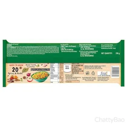 Maggi Masala Veg Atta Noodles 290 g (Pack of 4) view 2