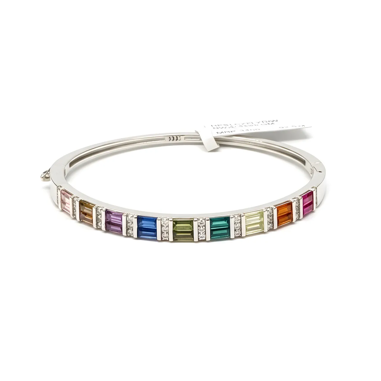 Multicolored Gemstone Bracelet view 2