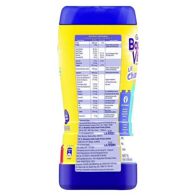 Cadbury Bournvita Lil Champs Jar 500 g view 2