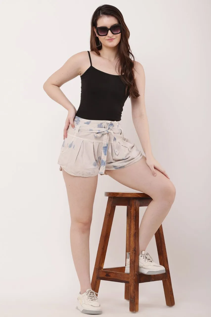 Tie-Waist Shorts view 2