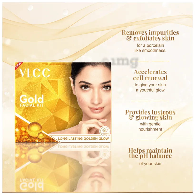 VLCC Gold Facial Kit view 5