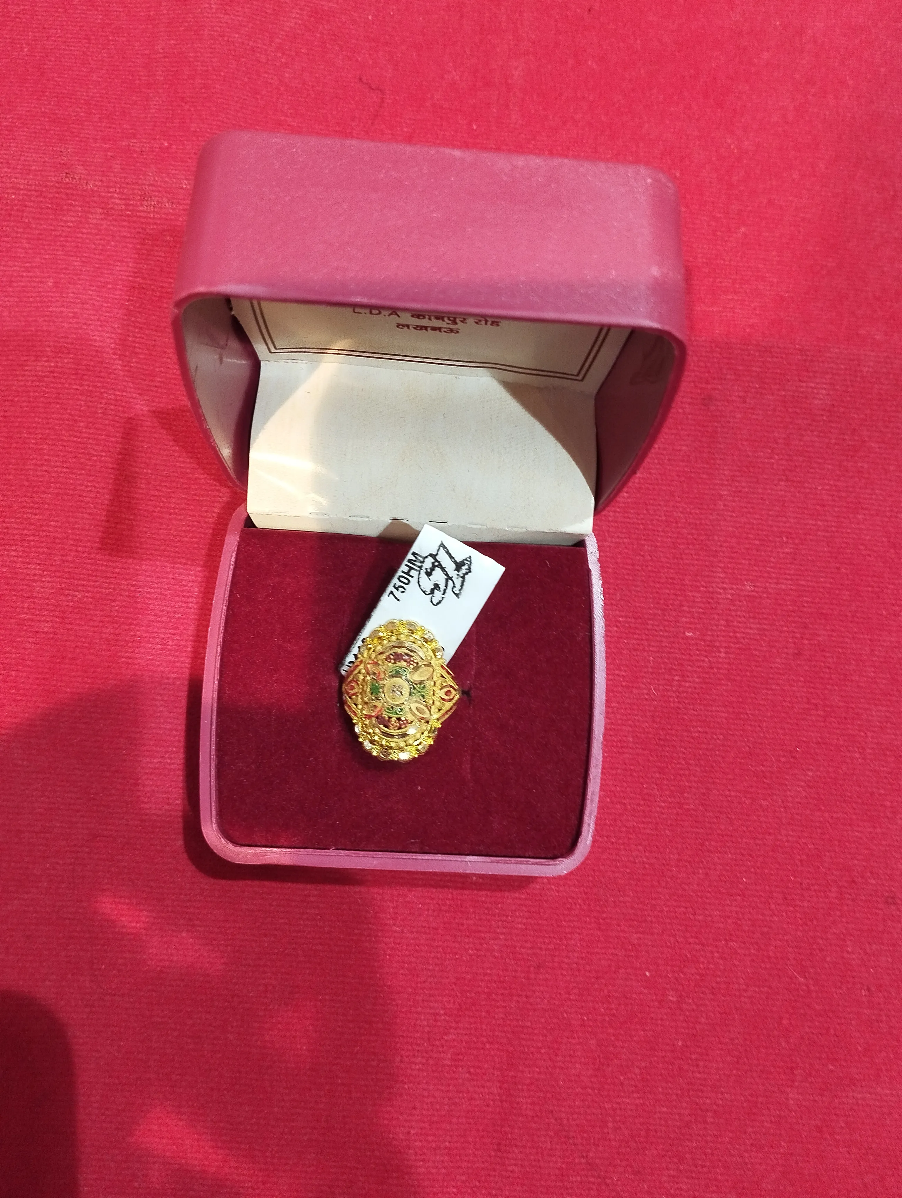 Ornate Gold Ring👍 view 2
