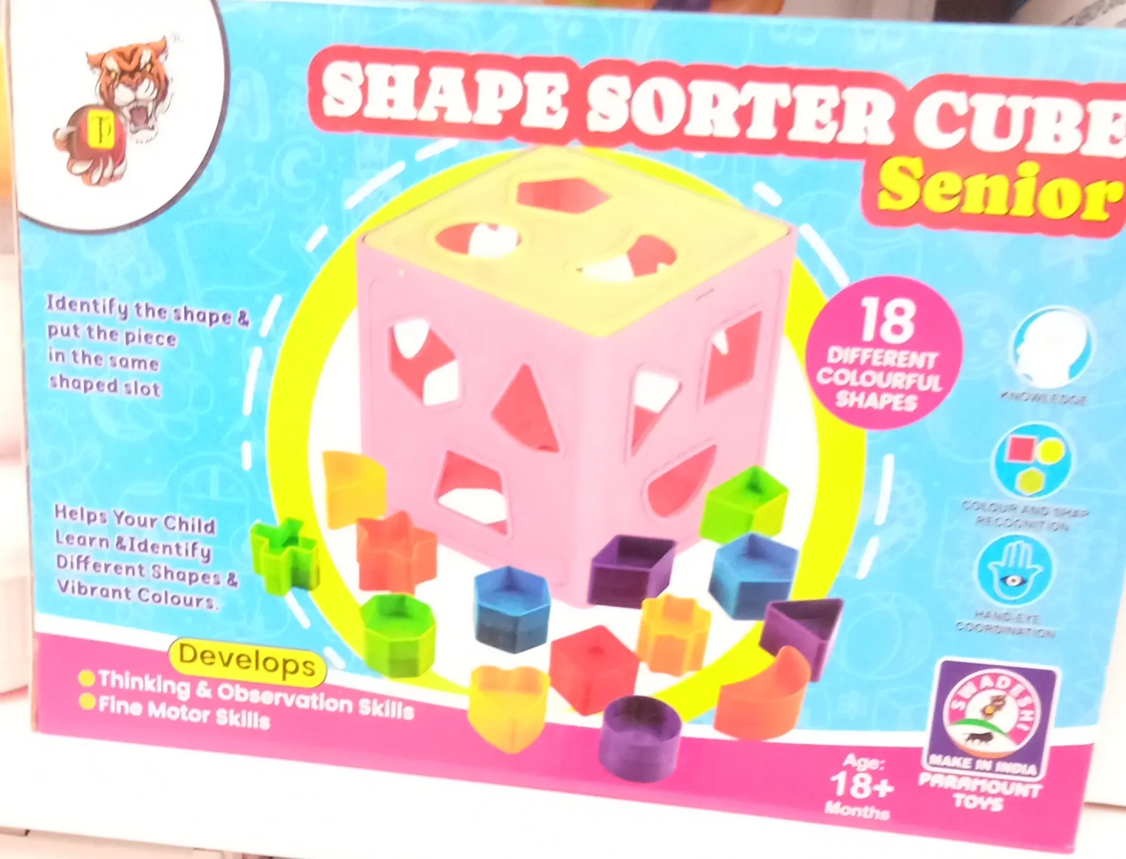 Shape Sorter Cube Senior view 3