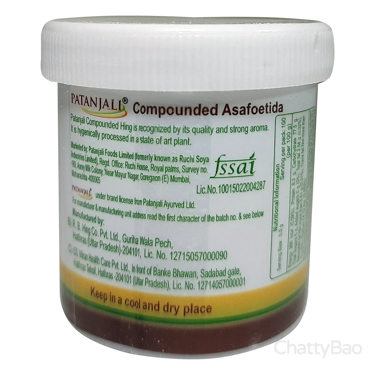 Patanjali Bandhani Hing 50 g view 5