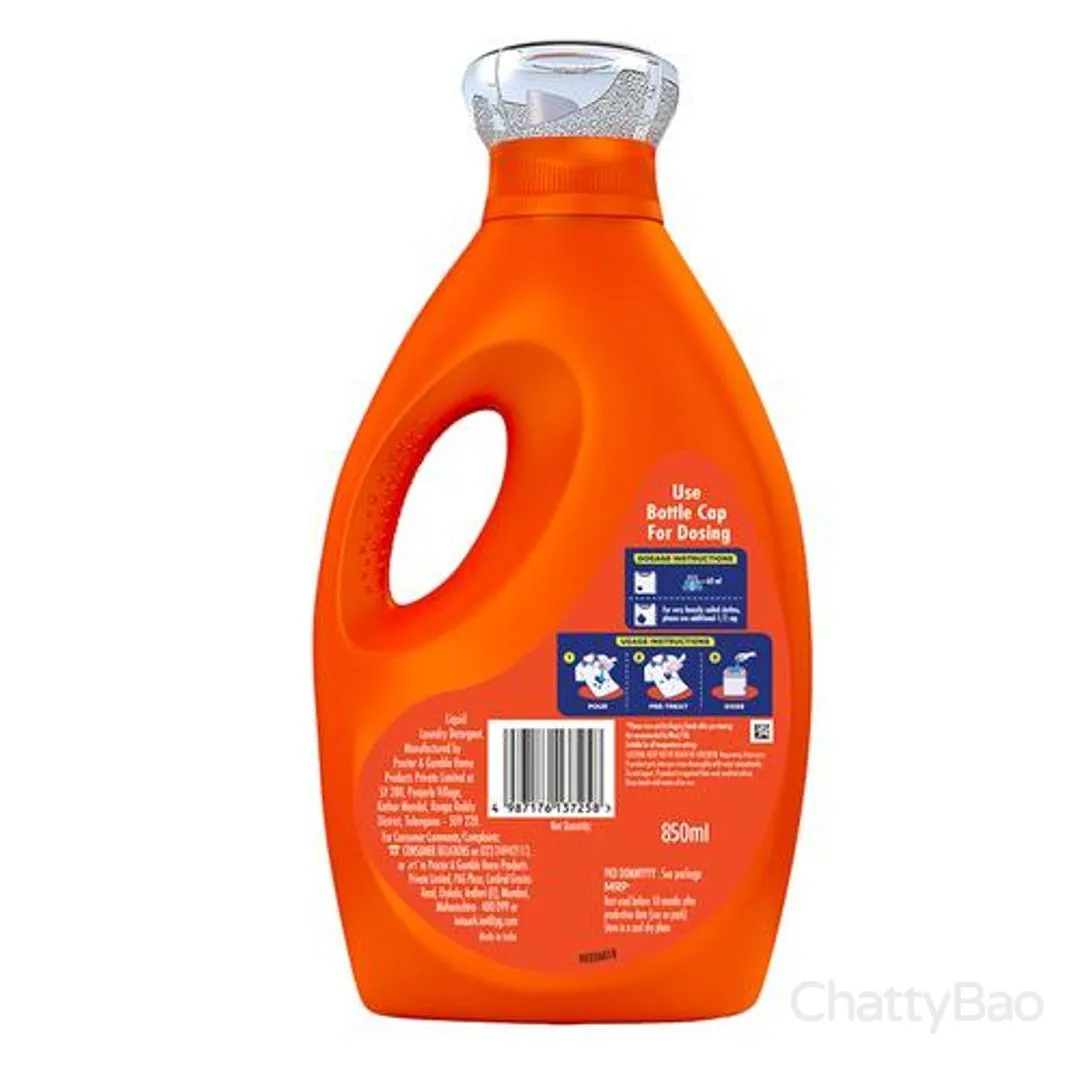 Tide Matic Liquid Detergent - Top Load 850 ml view 2
