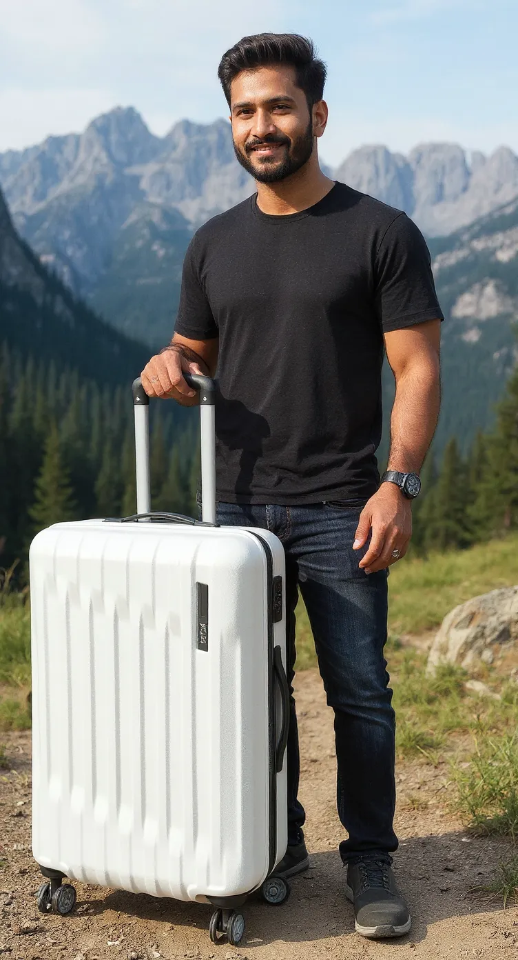 Safari Medium Size Luggage 66 Cm With 5 Years Replacement Guarantee view 2