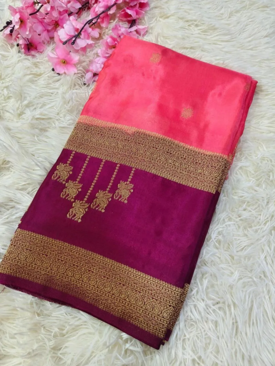 Traditional Silk Saree view 7