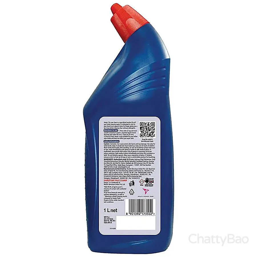 Harpic Toilet Cleaner Original 1 L view 2