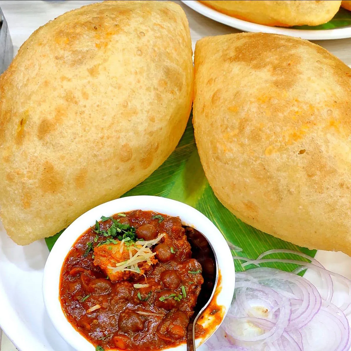 Chhole Bhature view 3