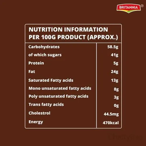 Britannia Fudge It Chocolate Brownie 120 g (Pack of 3) view 3