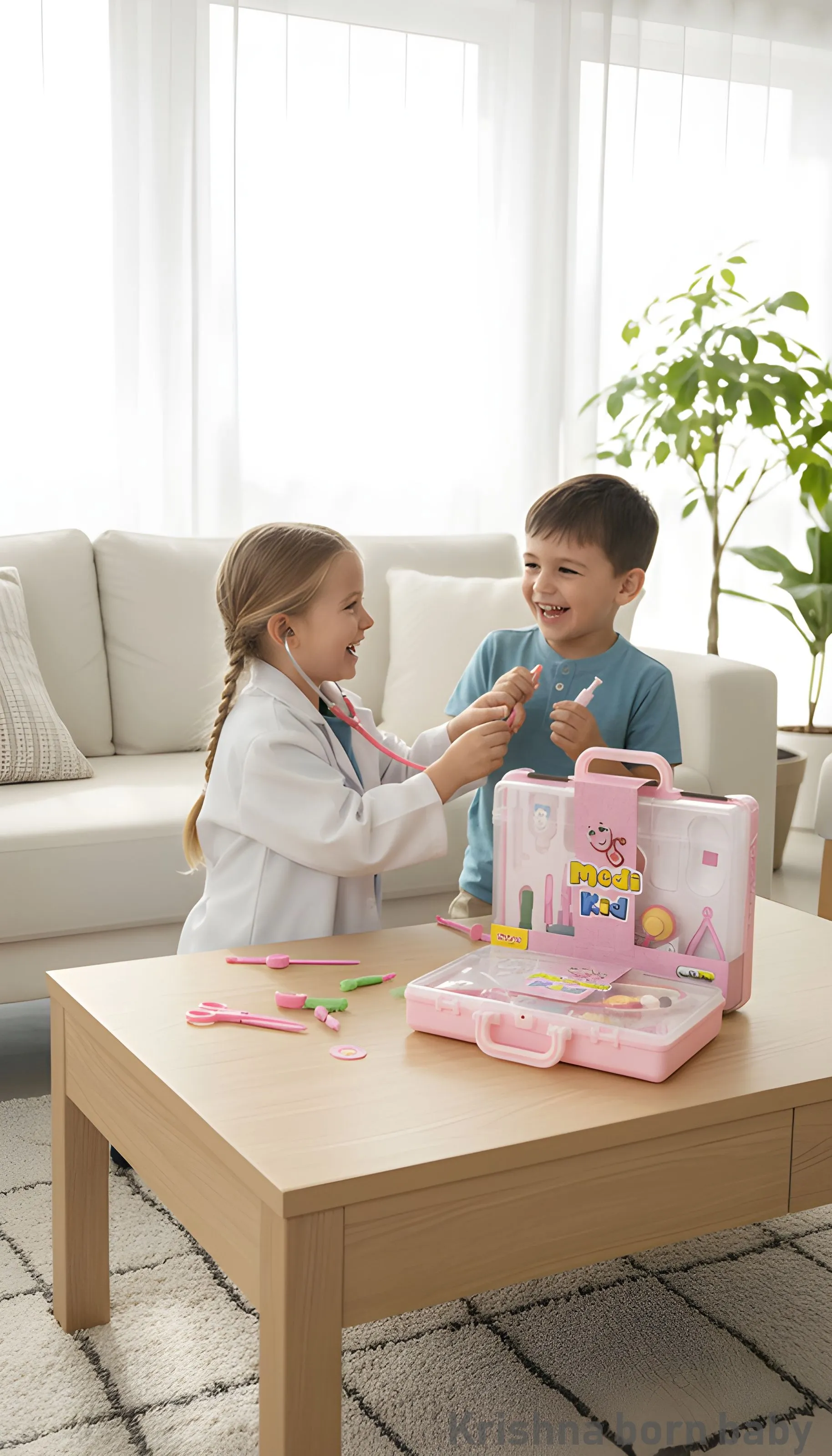 Modi Kids Doctor Playset Pink view 2