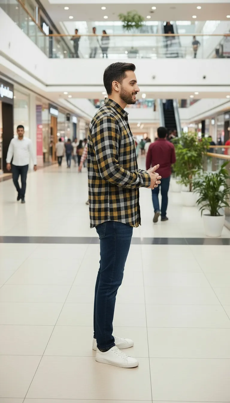 Plaid Casual Shirt view 3