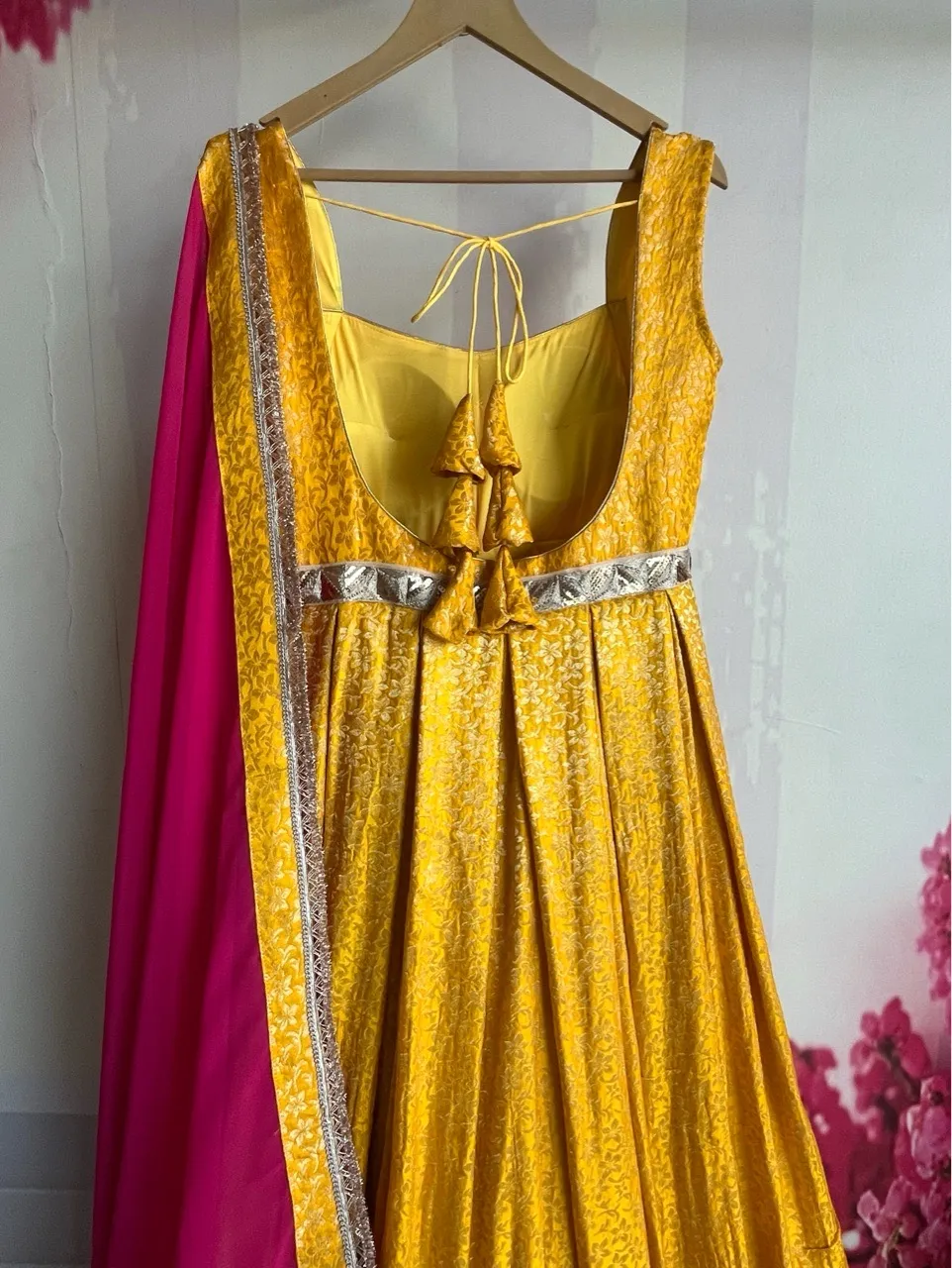 ‘Zarisha’ Anarkali - Yellow view 2