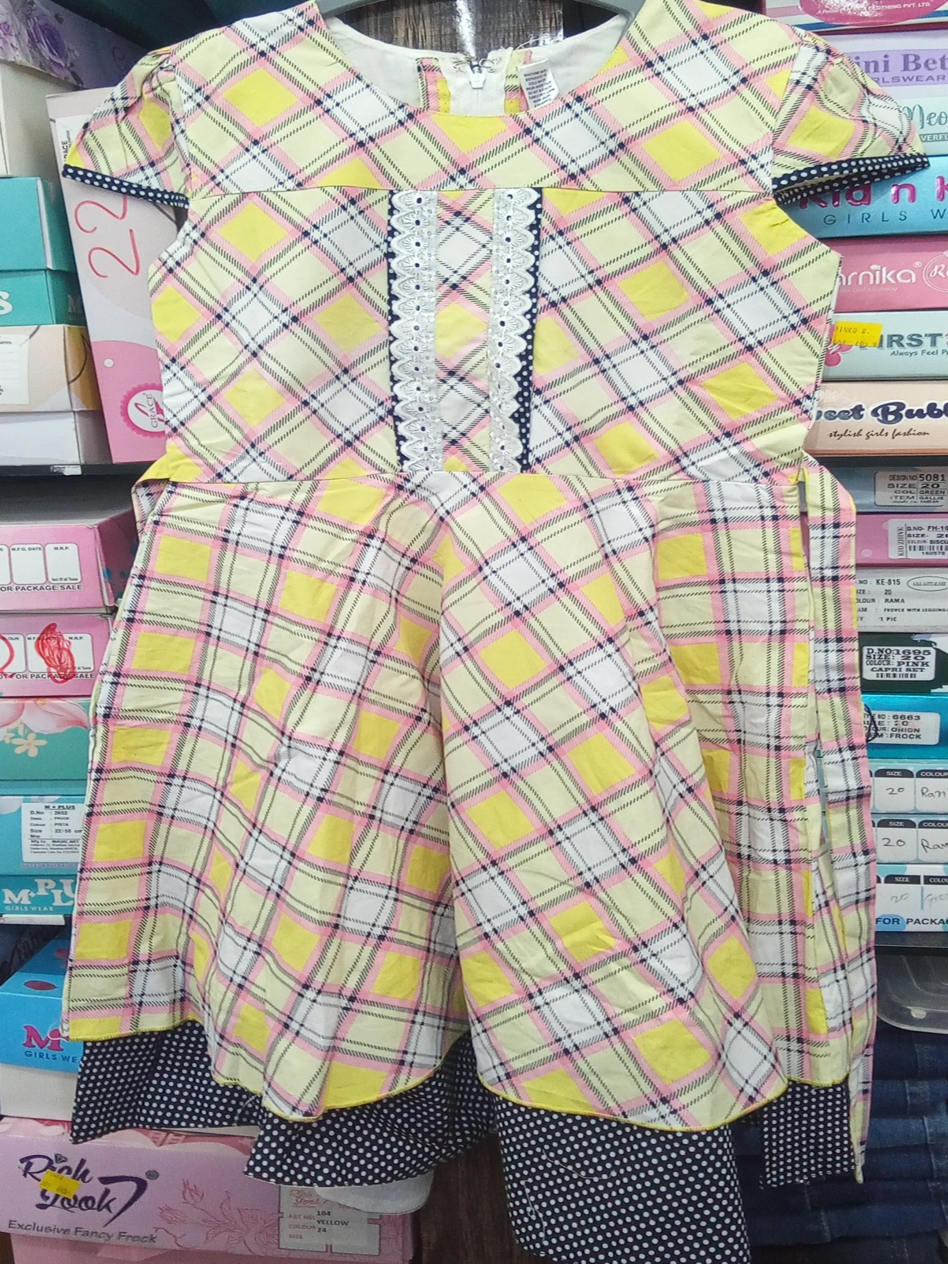 Girls Cotton Cotton Frock view 3