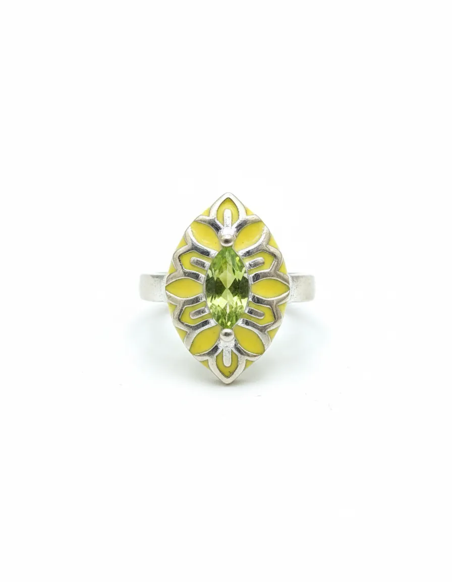 92.5 Hallmark Silver Ring view 2