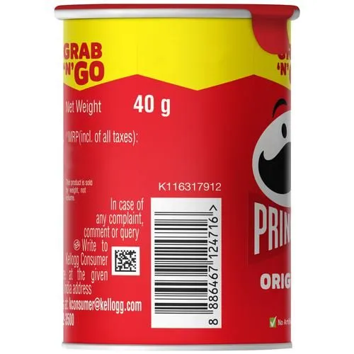 Pringles Original Potato Chips 40 g view 2