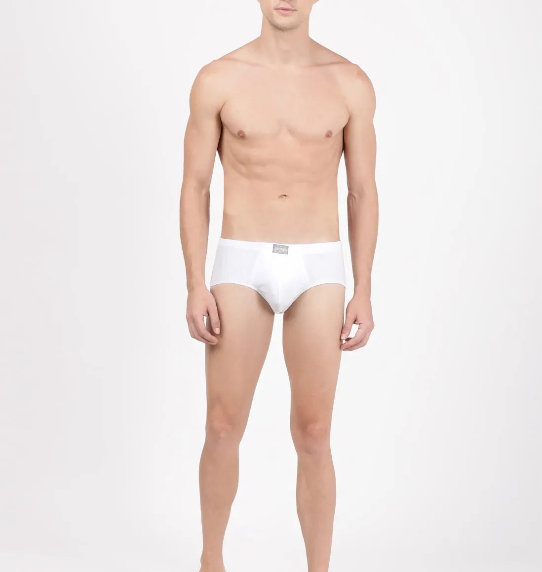 Jockey Brief 8035 White 3pc view 2