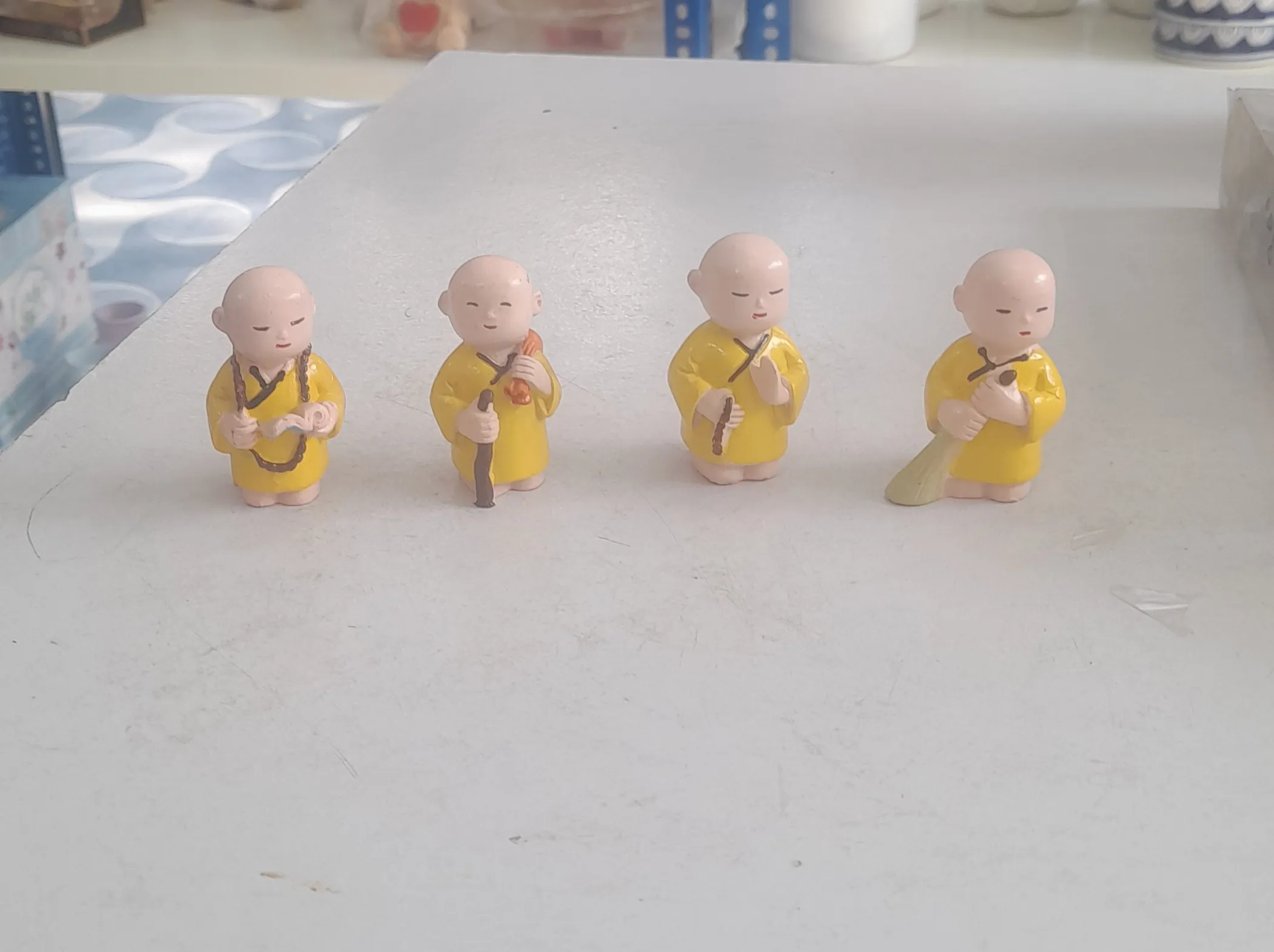Mini Monk Figurines view 2