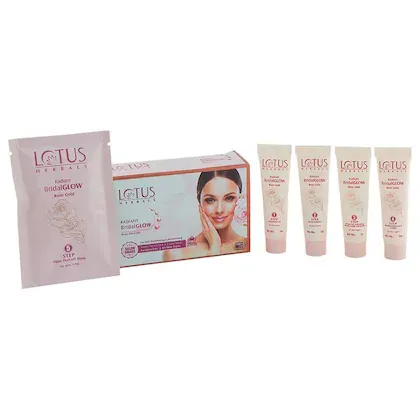 Lotus Herbal Radiant Bridal Glow Facial Kit 57 g view 2