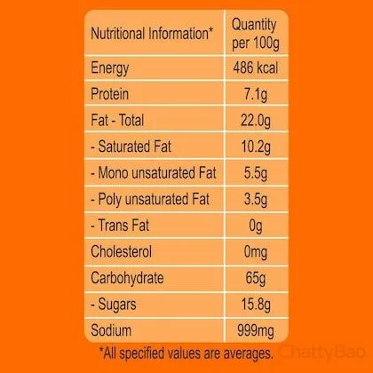 Unibic Snappers - Potato Crackers Indi Spice 300 g view 3