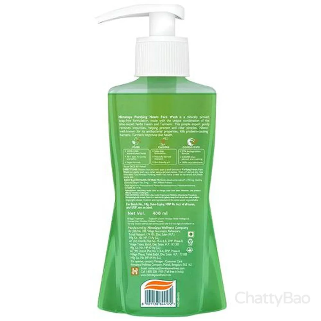 Himalaya Purifying Neem Face Wash 400 ml view 2