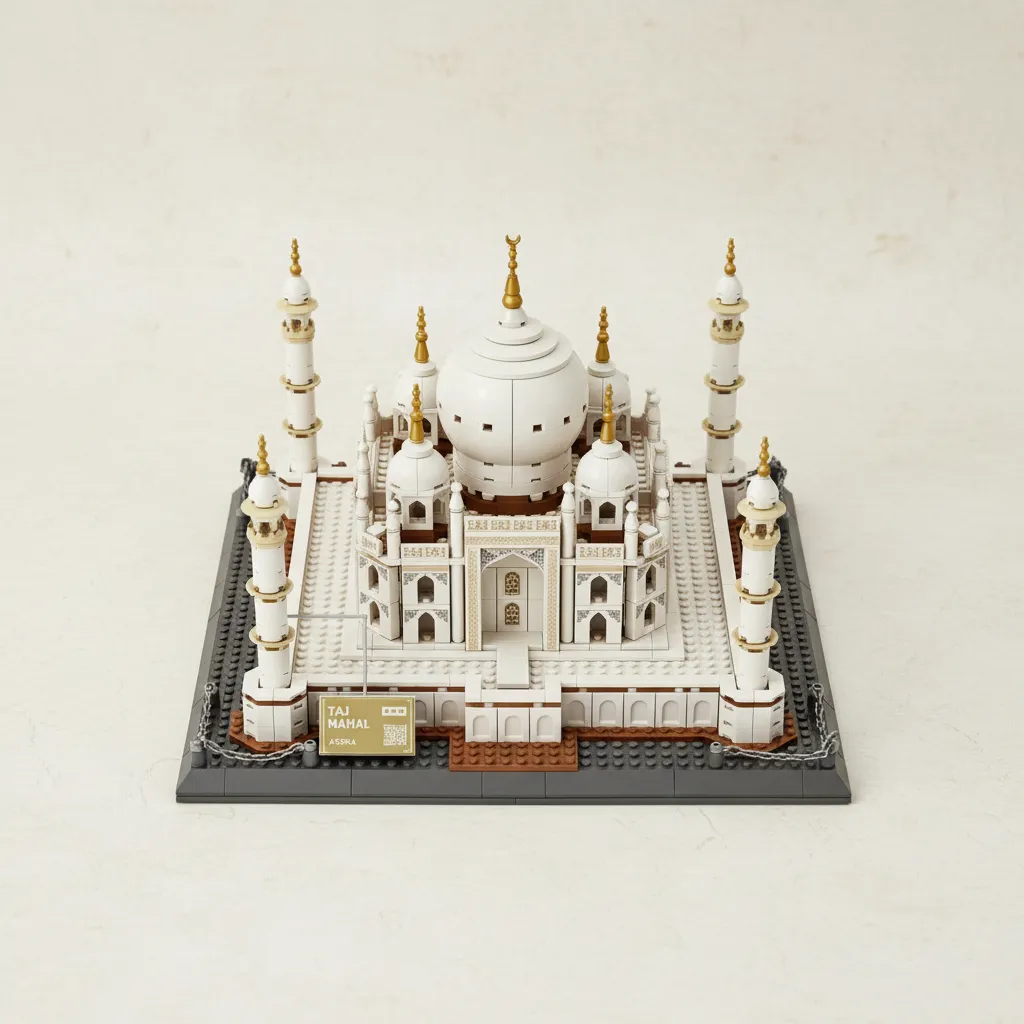 Wange Taj Mahal Building Set view 2