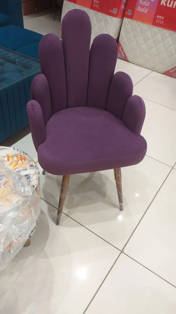 Royal Purple Hand Chair