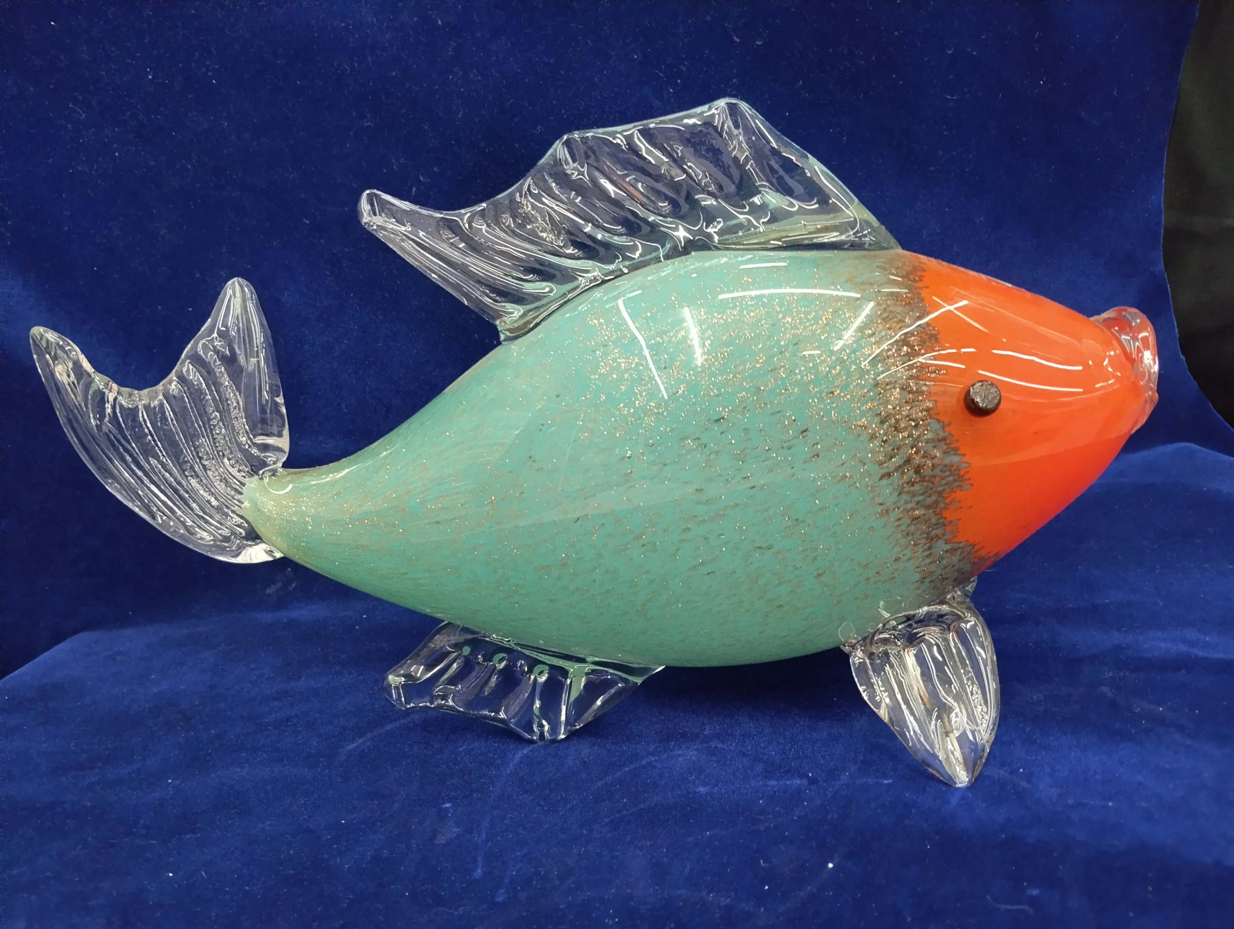 Glass Fish Centerpiece view 2