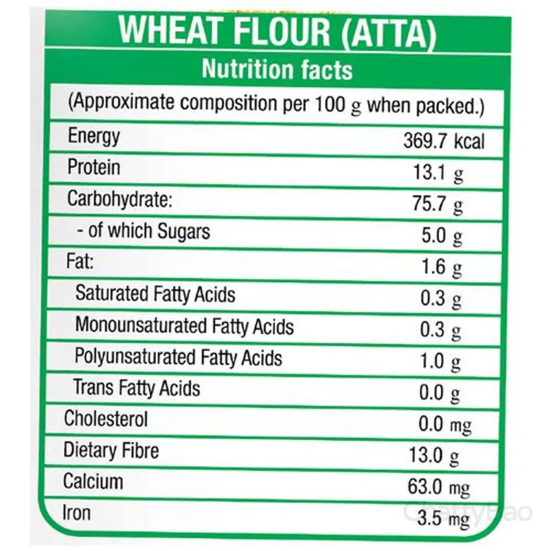 Nature Fresh Sampoorna Chakki Atta Bag 5 Kg view 3