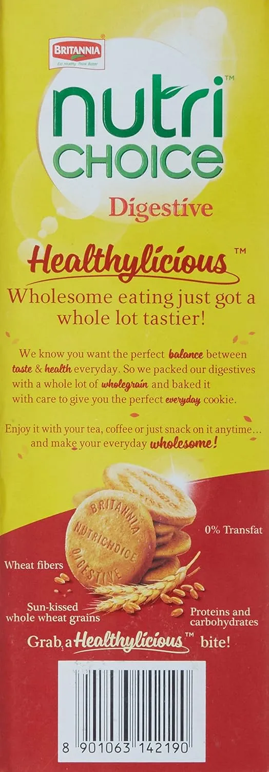 Britannia NutriChoice Digestive Biscuit 150 g view 2