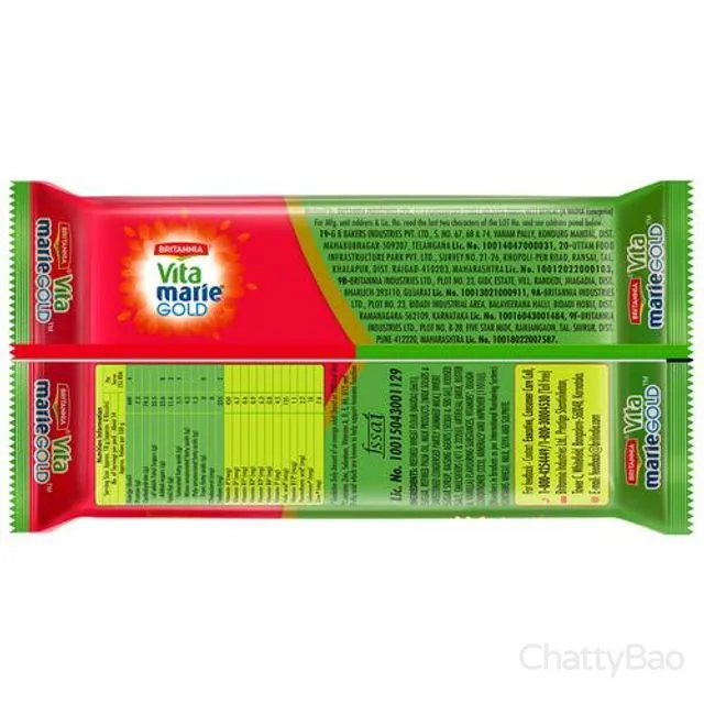 Britannia Vita Marie Gold Biscuits 978 g view 2