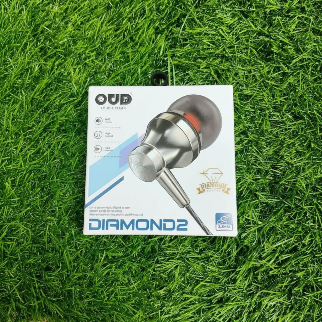 OUD Diamond2 Earphones view 2