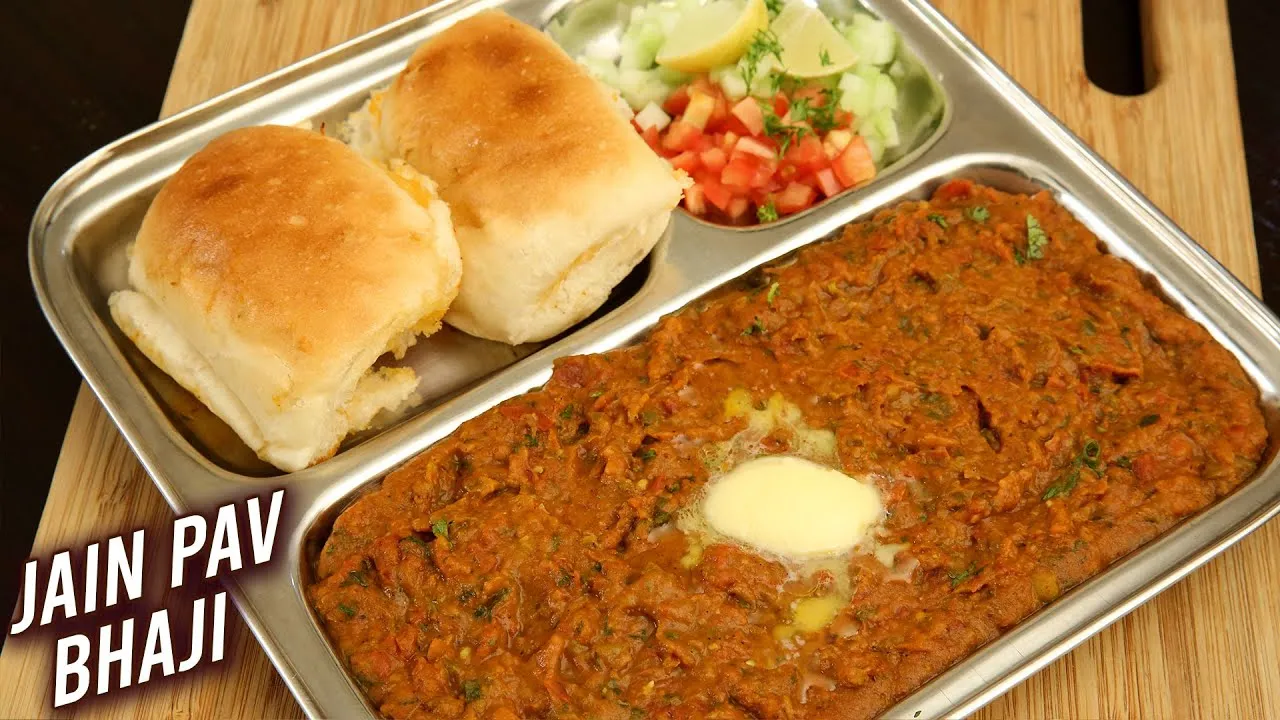 Jain Pav Bhaji जैन पाव भाजी 1 Person