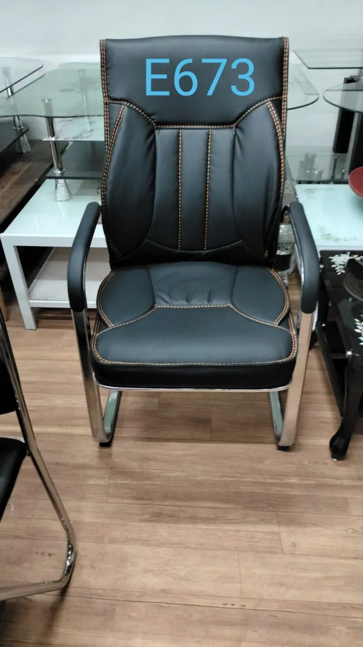 Modern Leather Office Chair view 4