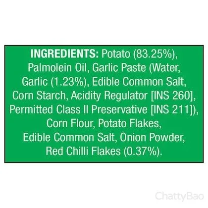 McCain Chilli Garlic - Potato Bites Crunchy Potato Nuggets 420 g view 5