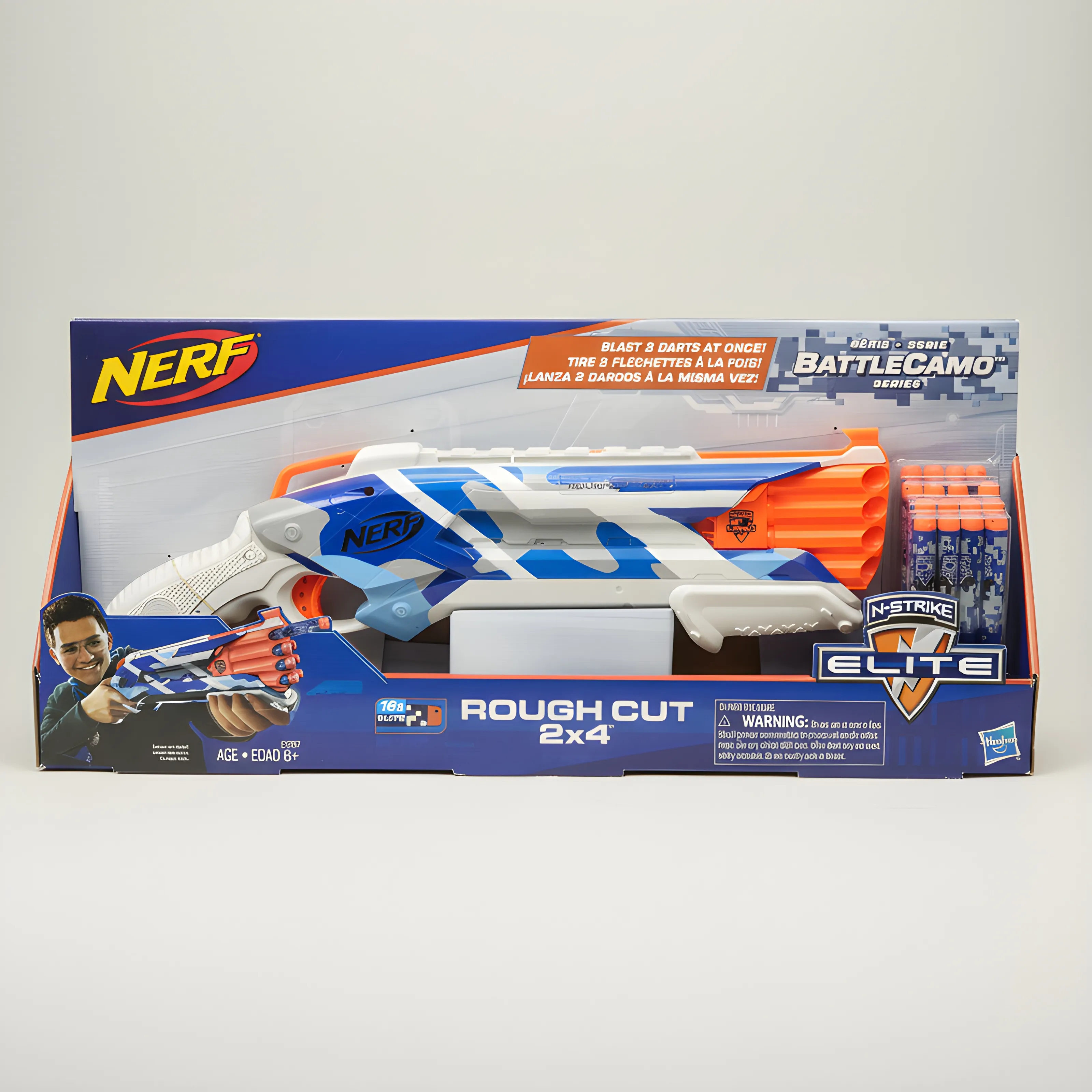 Nerf N-Strike Elite Rough Cut 2x4